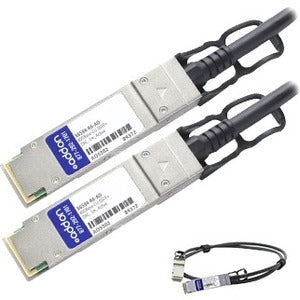 AddOn NetAPP X6594-R6 Compatible TAA Compliant 40GBase-CU QSFP+ to QSFP+ Direct Attach Cable (Active Twinax, 1m)