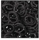 Braidettes Braiding Bands-BLACK