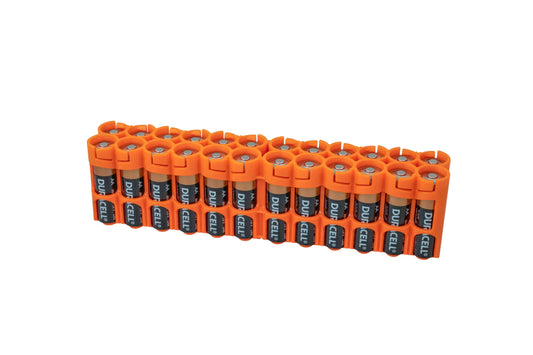 24 AA Pack Battery Caddy (Orange)