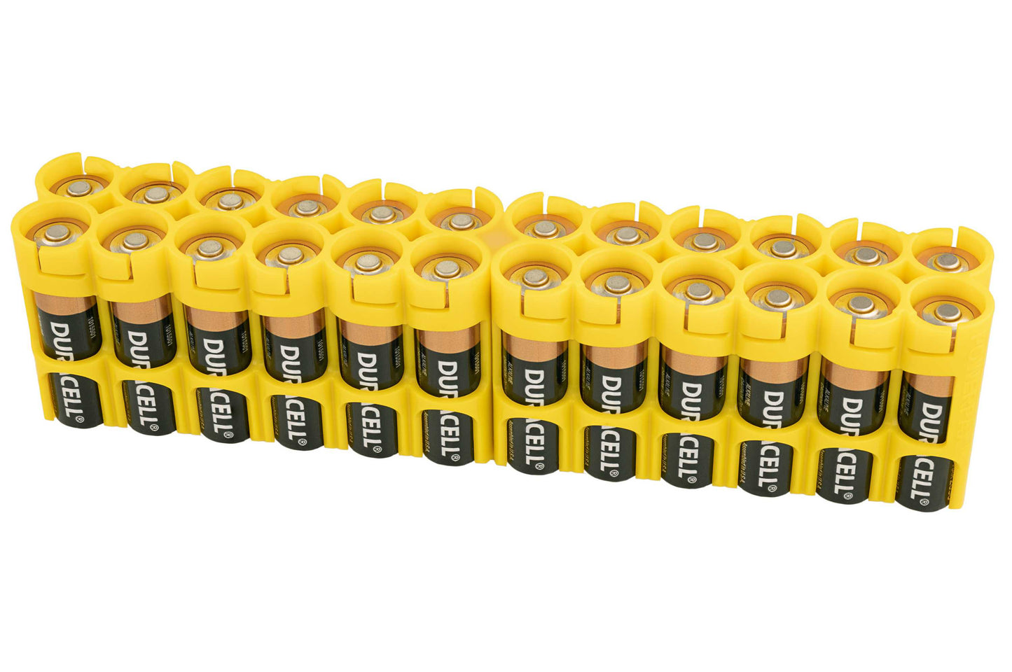 24 AA Pack Battery Caddy (Yellow)