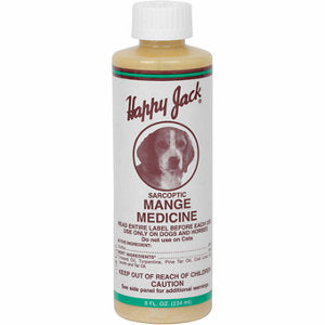 Happy Jack: Mange Medicine 8 Oz