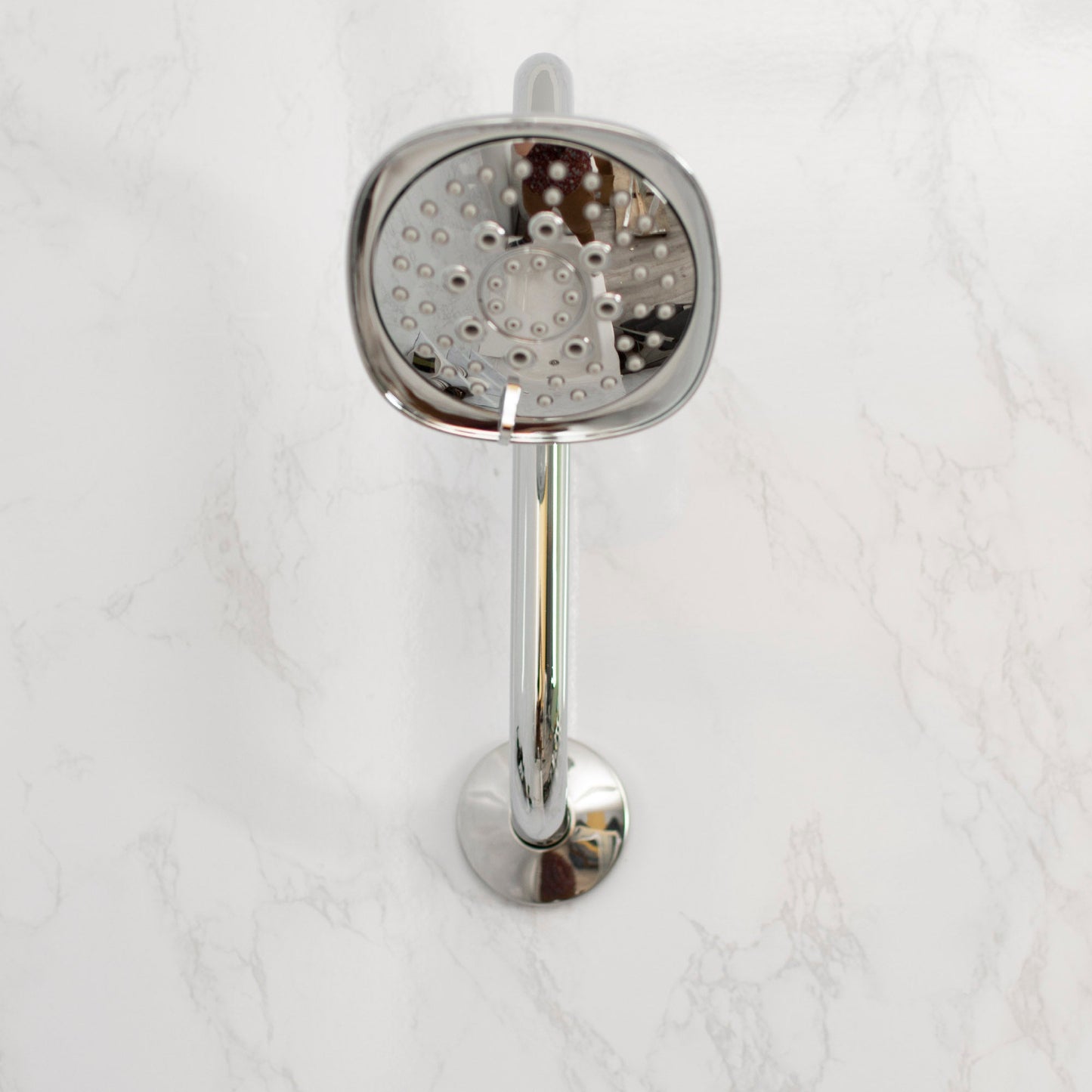 10.5 in. S-Shaped Stainless Steel Shower Head Extension Arm (Chrome Finish)