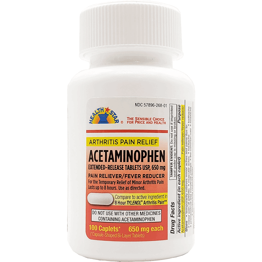 Health Star Acetaminophen Arthritis 650 Mg