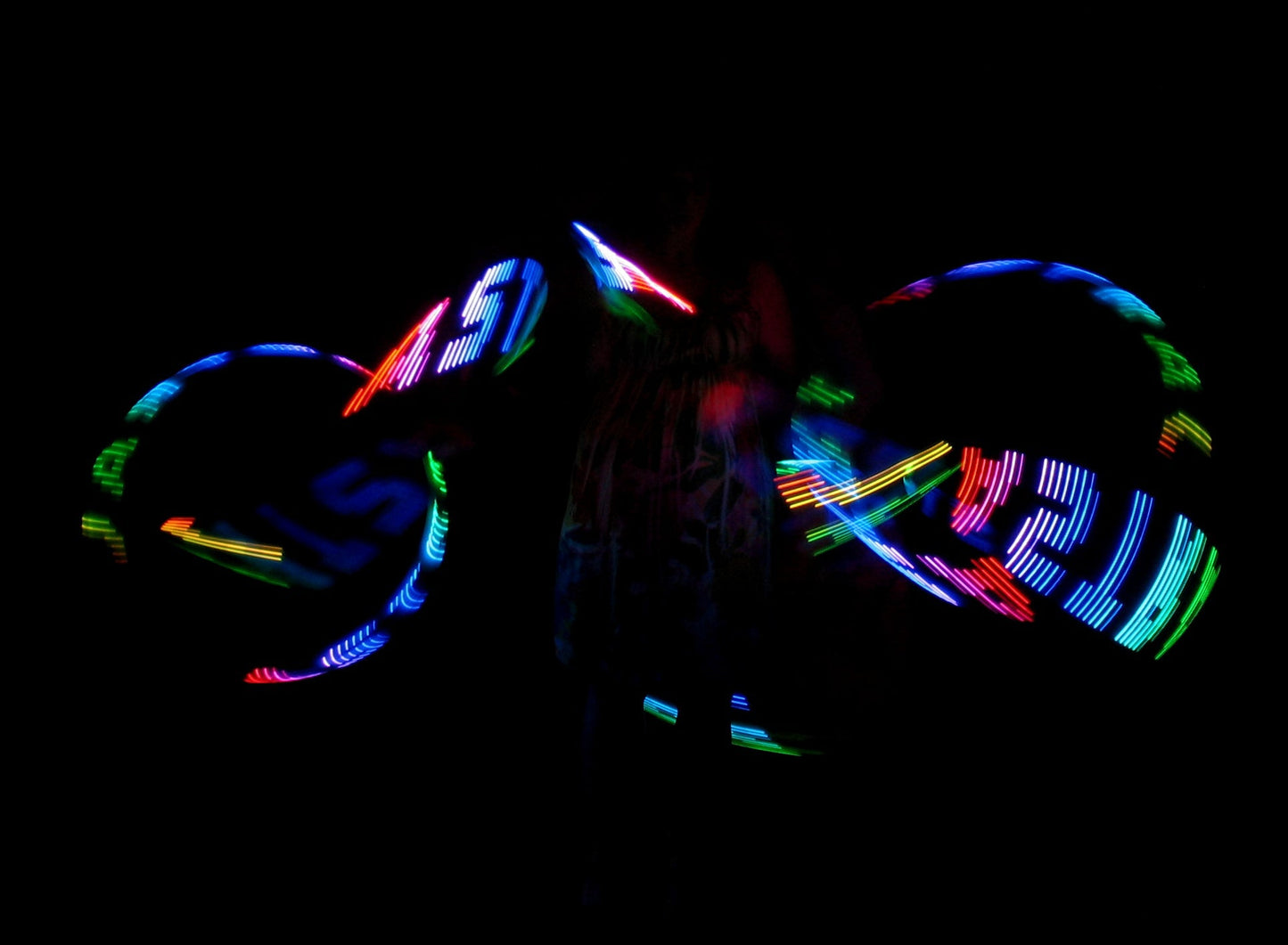 Ready To Ship Atomic V LED Hoops