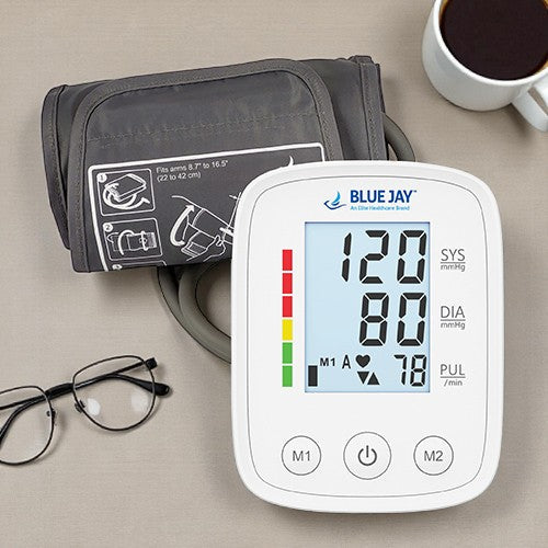 Blue Jay Perfect Measure Elite: Fully Automatic Talking Blood Pressure Monitor