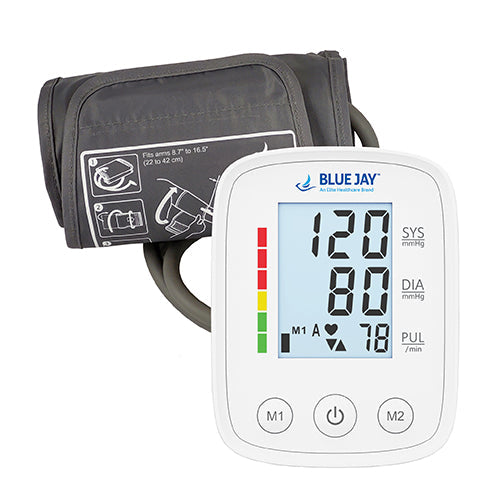 Blue Jay Perfect Measure Elite: Fully Automatic Talking Blood Pressure Monitor