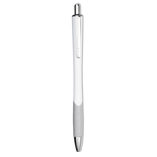 Paper Mate InkJoy 700 RT Ballpoint Pen, Retractable, Medium 1 mm, Black Ink, White Barrel, Dozen
