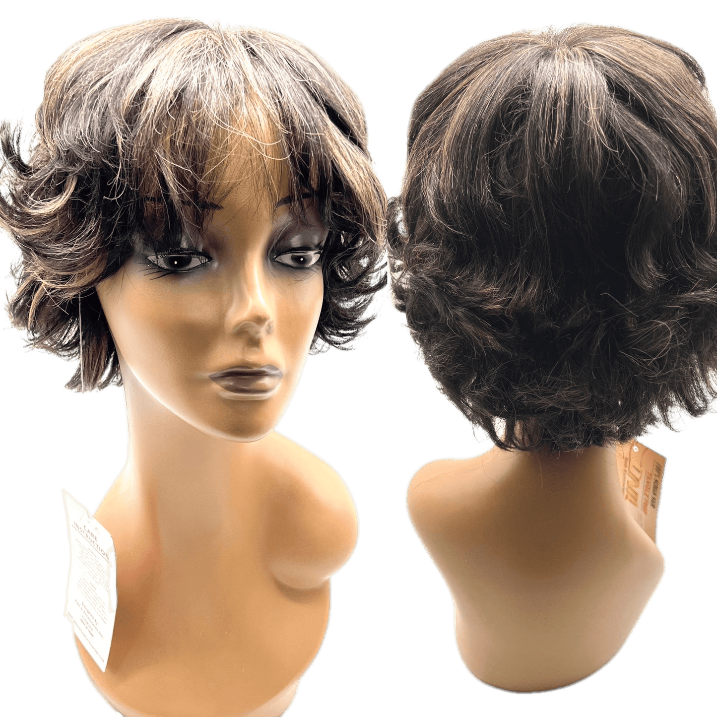 Unique's 100% Human Hair Full Wig / Style "V"