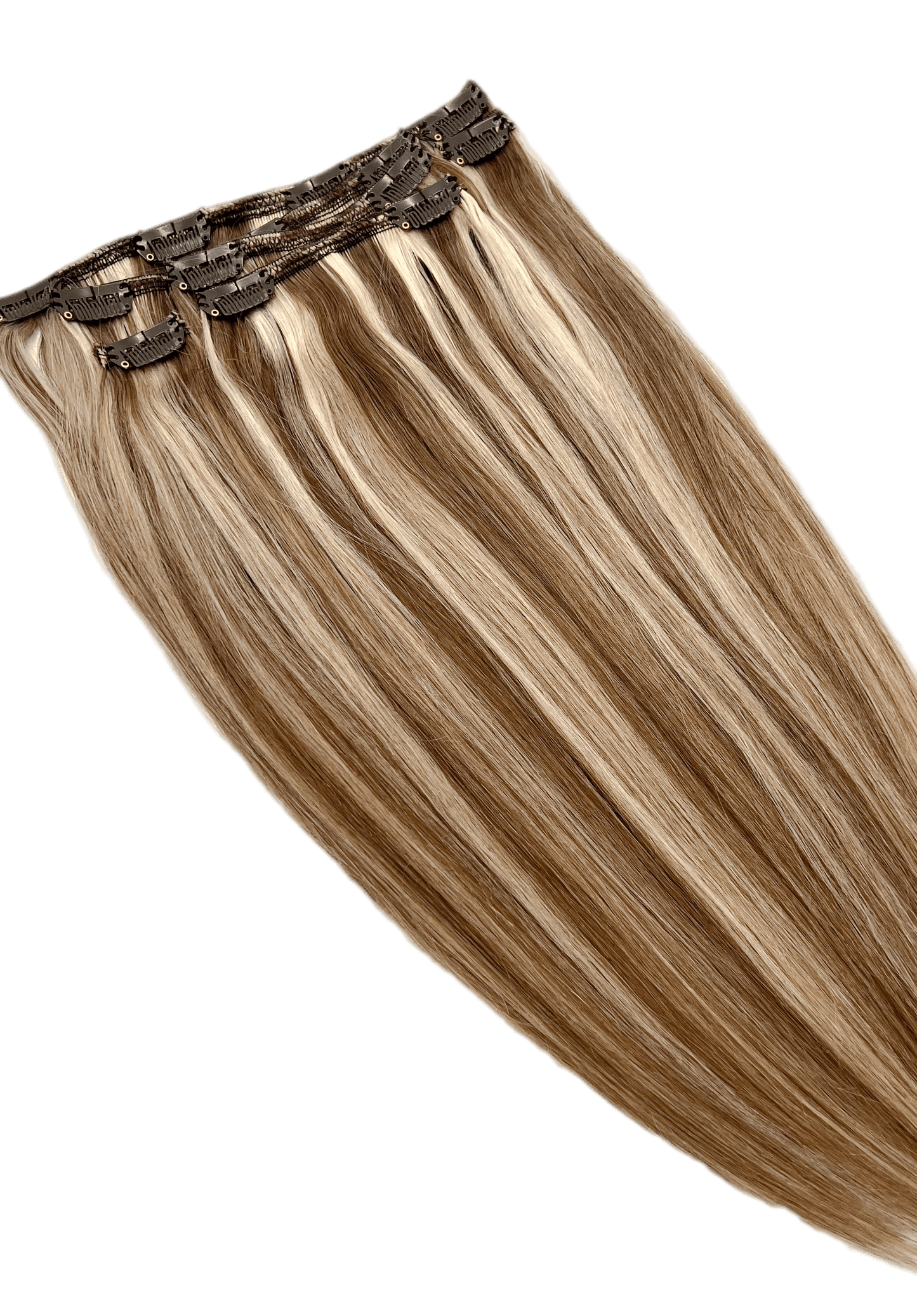 VIP Clip Extensions/ Silky Straight - 18" - ClipeX system
