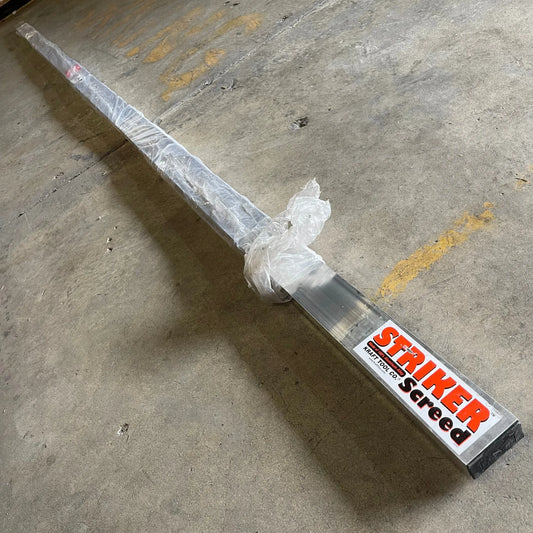 KRAFT TOOL CO. Striker Screed 192”x3-1/2”x1-1/2” ALUMINUM CC612AL