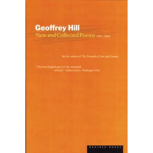 New and Collected Poems: 1952-1992