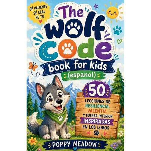 The Wolf Code Book For Kids (Espanol): 50 lecciones de resiliencia, valentía y fuerza interior inspiradas en los lobos