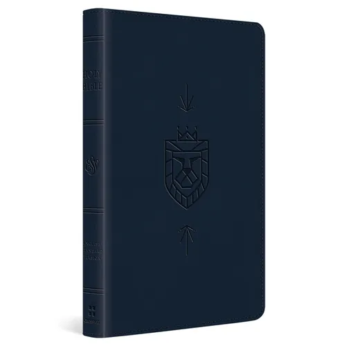 ESV Holy Bible for Kids (Trutone, Dark Blue, Lion of Judah Design)