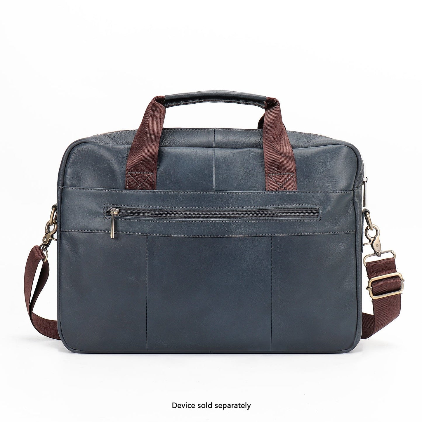 Genuine Leather Business Bag Briefcase for Laptops up to 16-inch