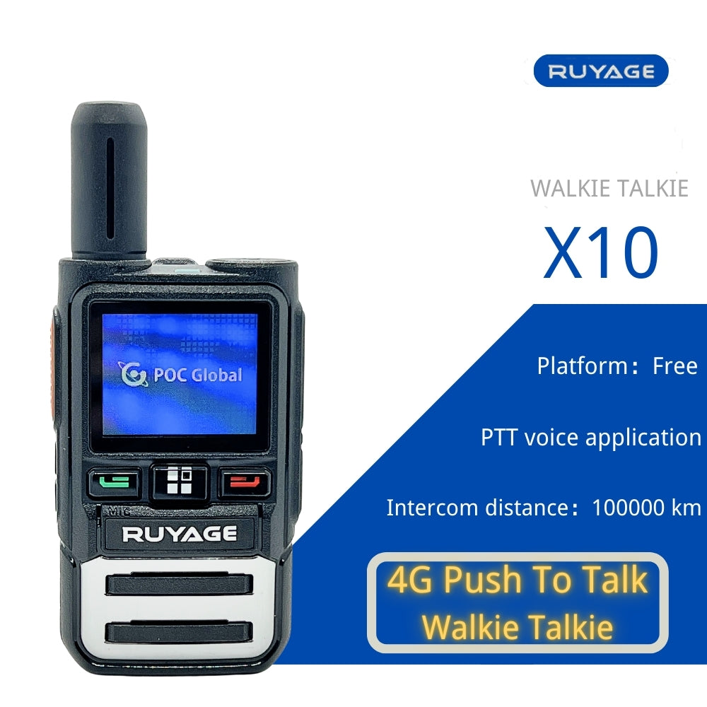 Ruyage Radio Nationwide PTT Walkie-Talkie(X10)