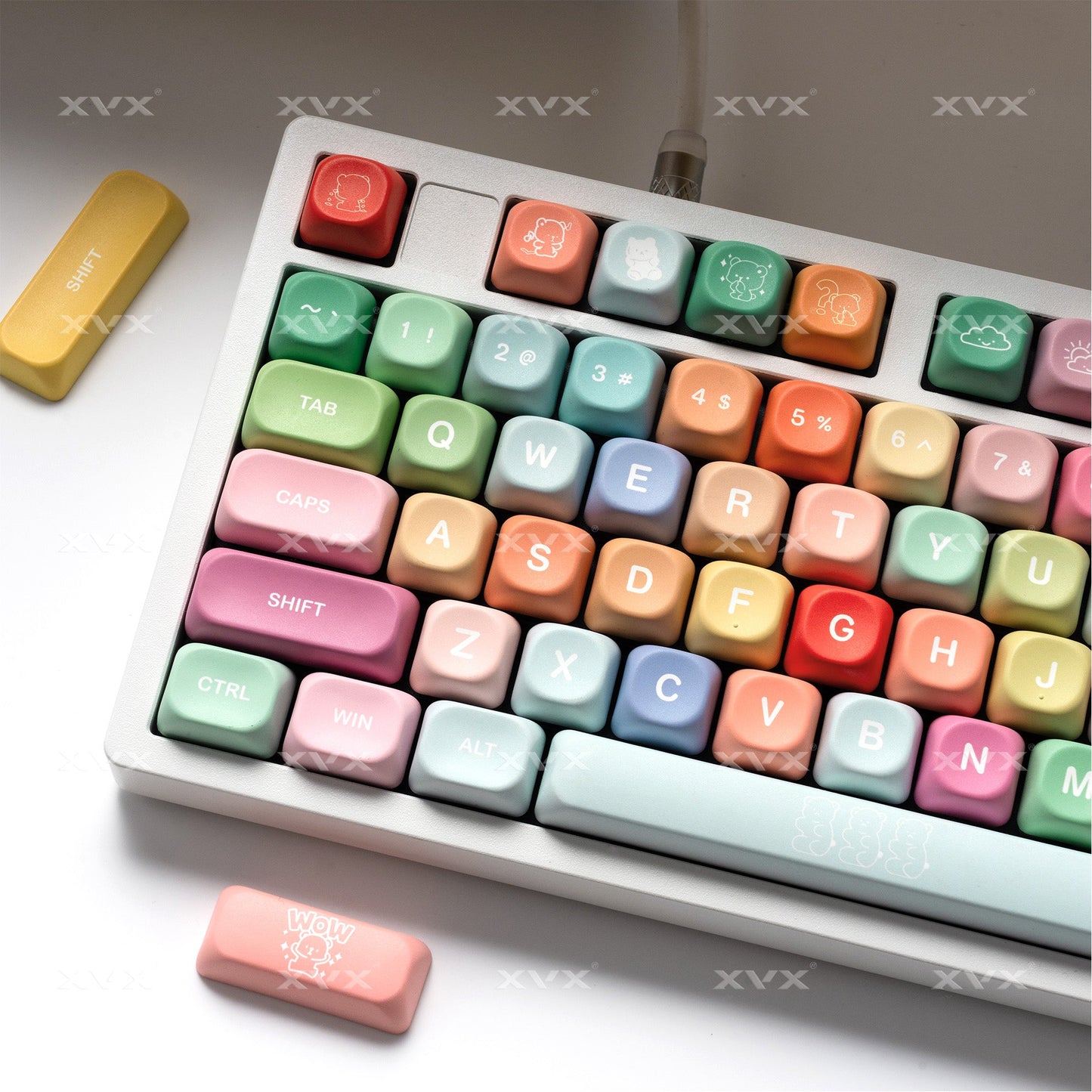 XVX CANDY MOA Profile Dye-Sublimation PBT Keycap Set