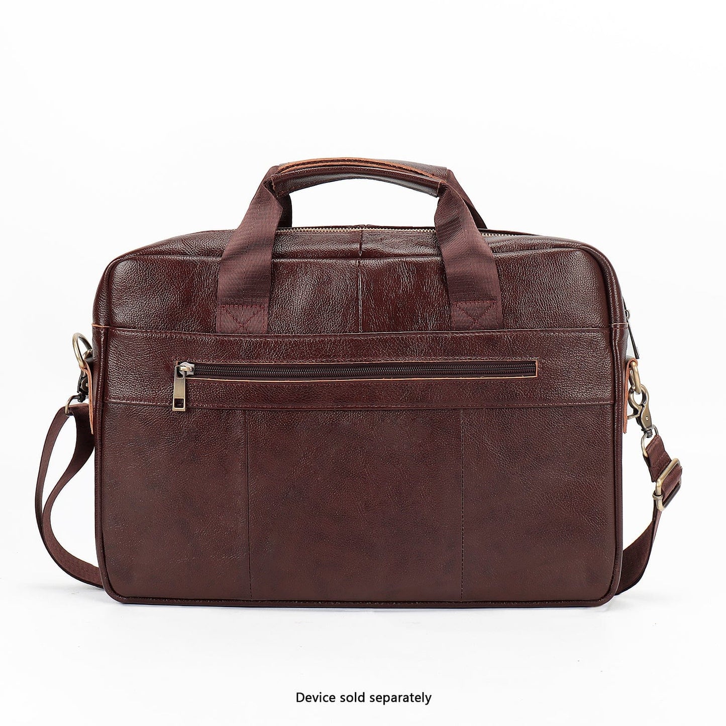Genuine Leather Business Bag Briefcase for Laptops up to 16-inch