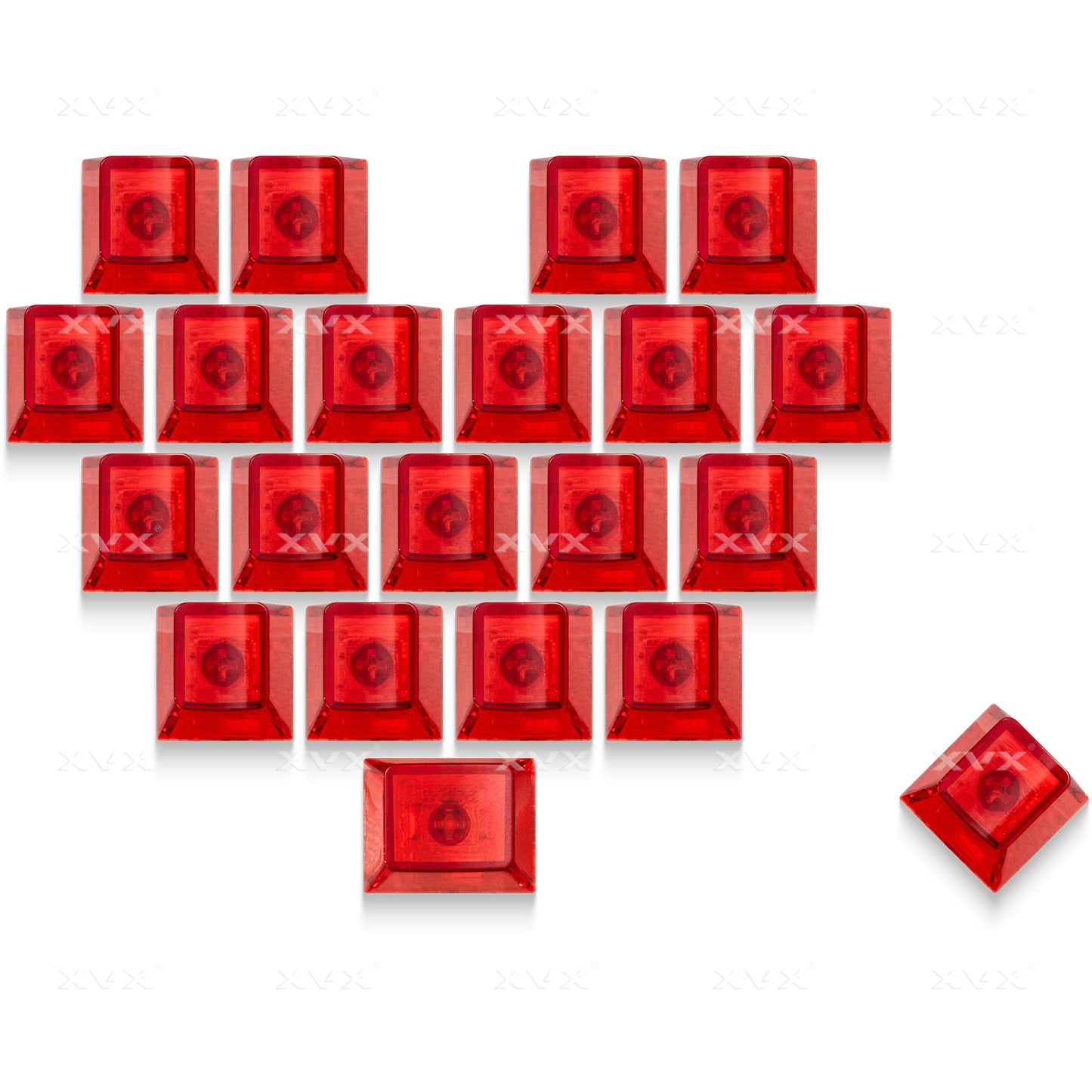 XVX Fizz Kit Cherry Profile Keycaps 21-Key