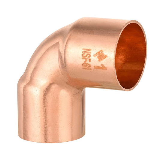 1" 90º Short Radius Copper Elbow