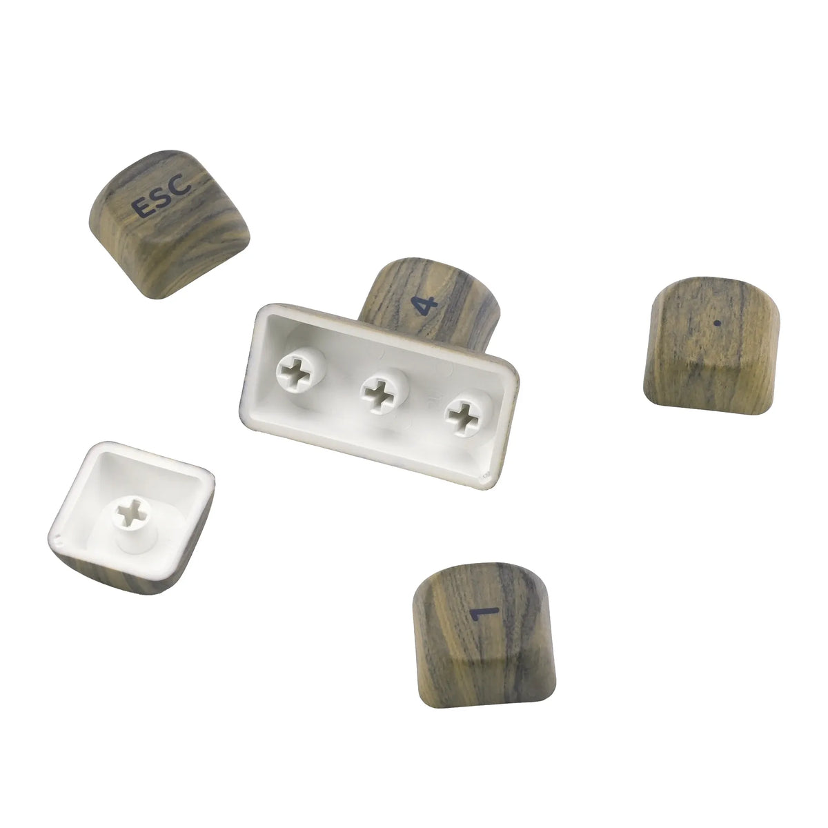 XVX Walnut Texturer  MOA  Profile Dye-Sub PBT Keycap Set 130-Key - Electronics, All Products, Electronics » Keyboards + Accessories, Products from XVX Keyboard Channel, 🖥️ Electronics, 🖥️ Electronics Accessories - Little Red General Store