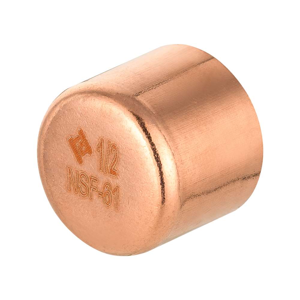 1/2" Solder Copper Pipe End Cap (Plug)