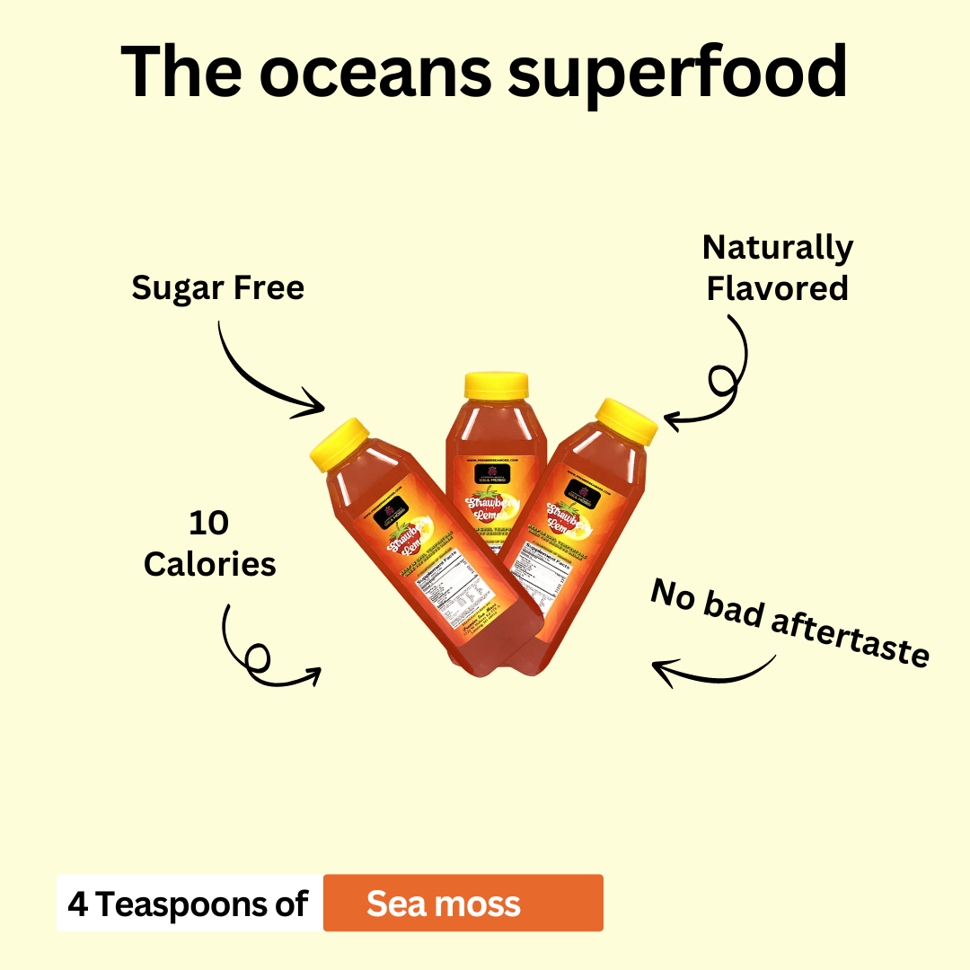 Sea Moss Lemonade - 12 oz