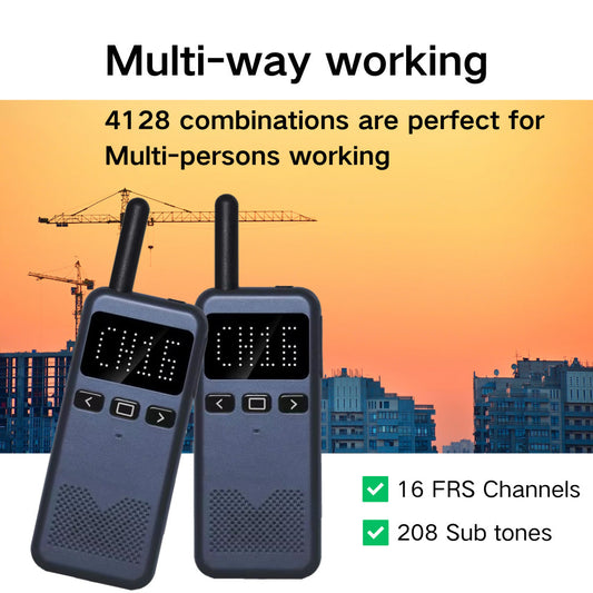 Ruyage Radio Analog Signal Walkie-Talkie(RY13)