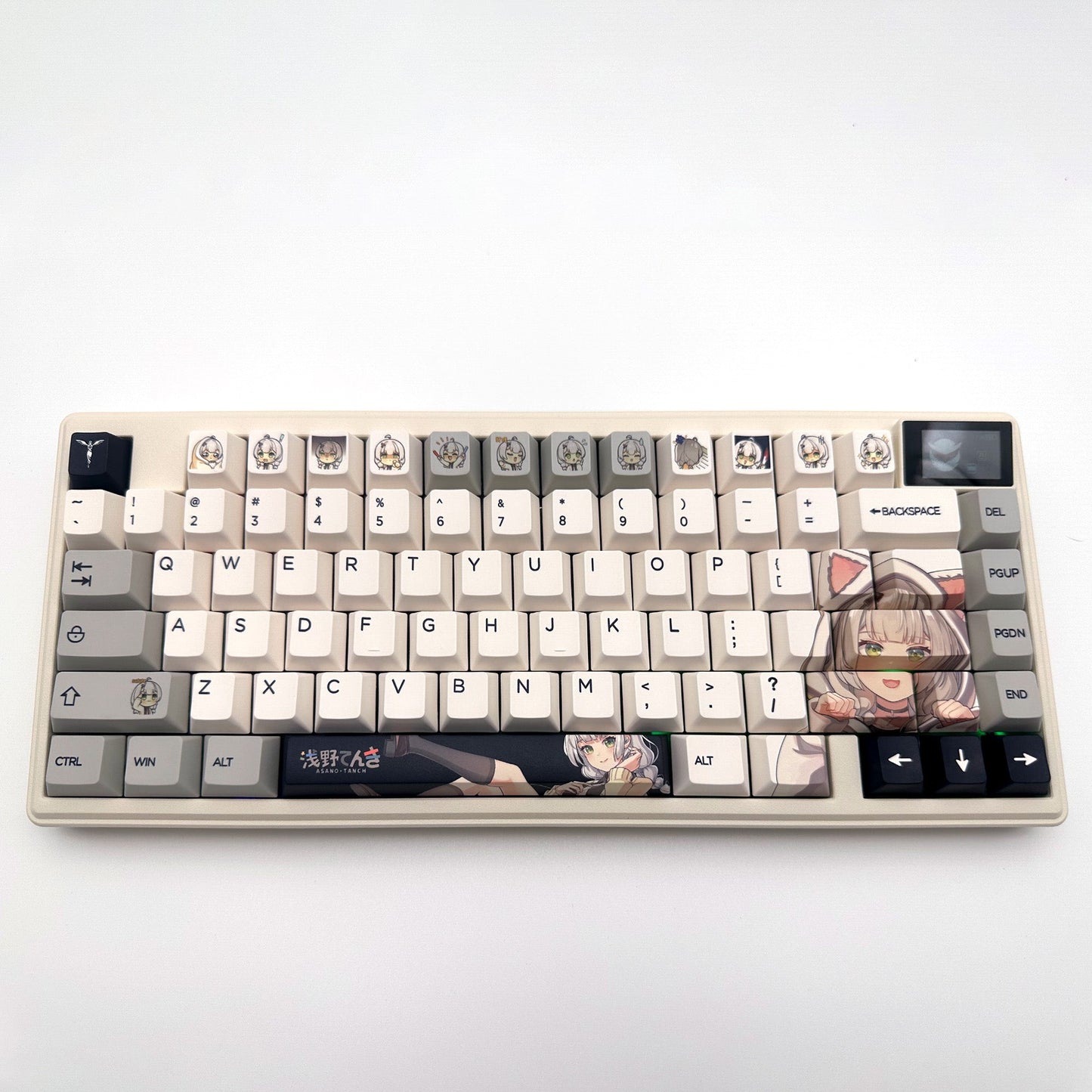 XVX  Asano Touch   Cherry Profile 5-sided Dye-Sub PBT Keycap Set (167-Key)