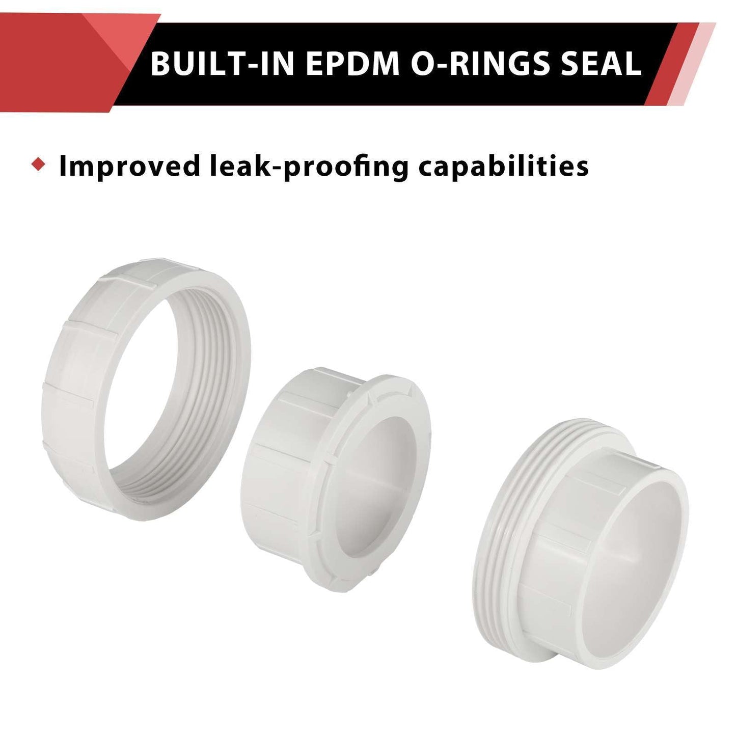 1-1/2" PVC Sch. 40 Socket Union
