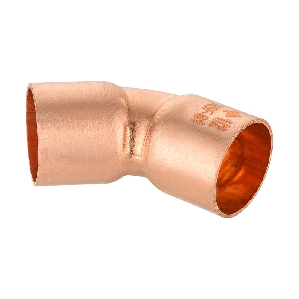 1/2" 45º Copper Elbow