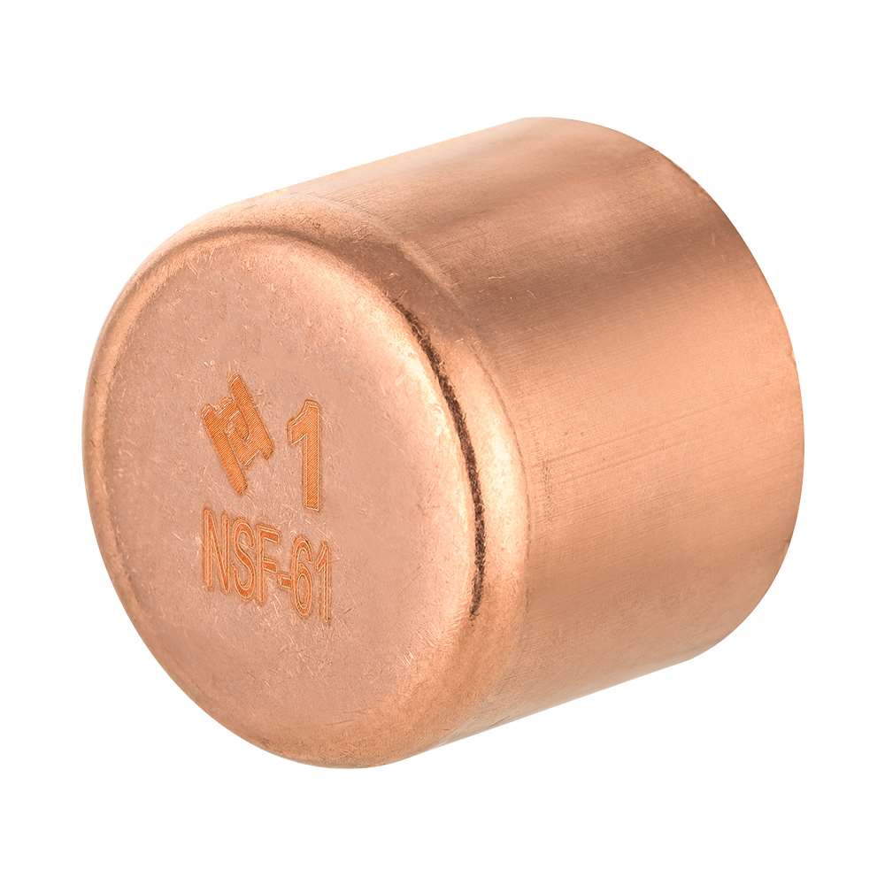 1" Solder Copper Pipe End Cap (Plug)