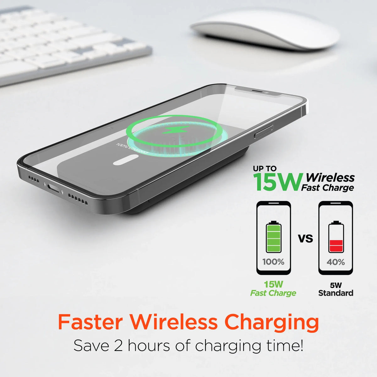 HyperGear 5000mAh Magnetic Wireless Power Bank