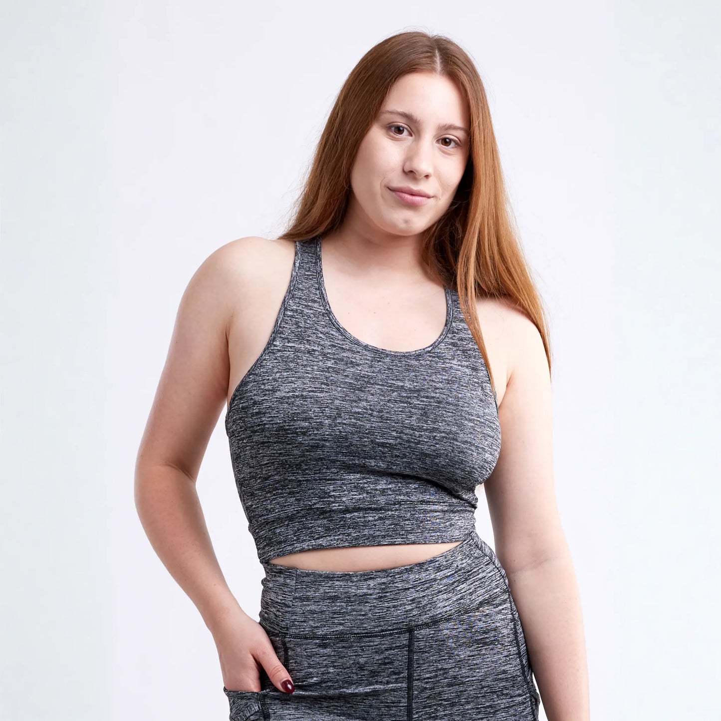 JupiterGear Racerback Lightweight Training Crop Tank Top