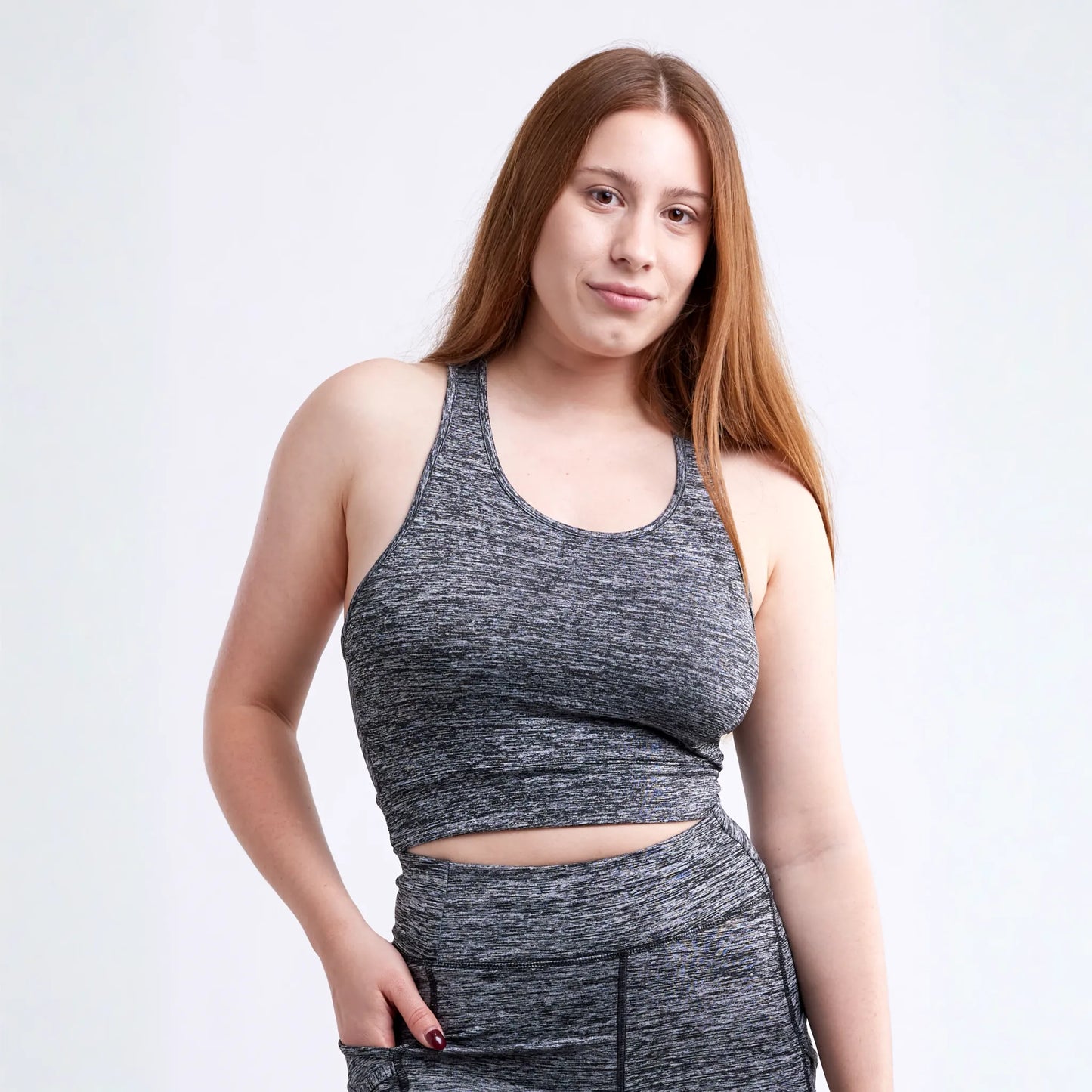 JupiterGear Racerback Lightweight Training Crop Tank Top
