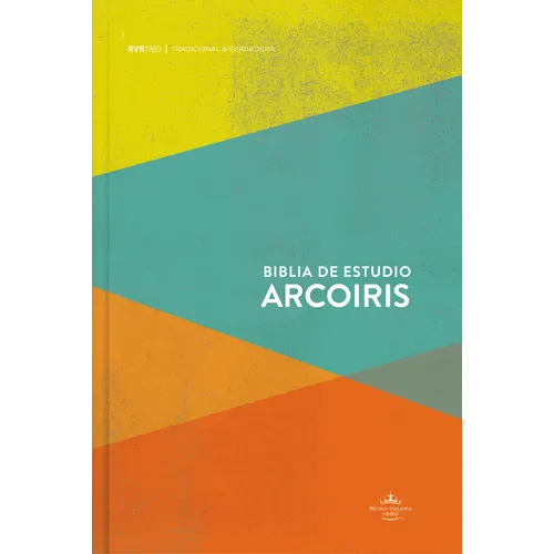 Rvr 1960 Biblia de Estudio Arcoiris, Multicolor Tapa Dura