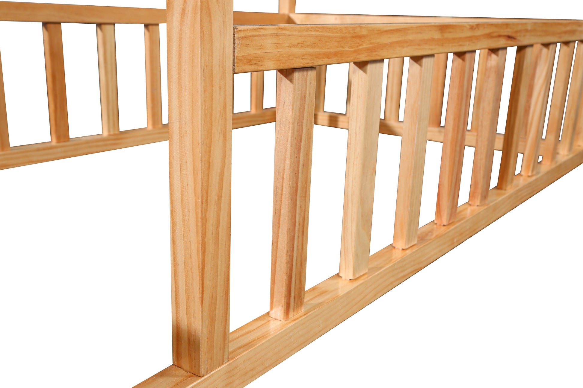 Montessori House Bed with Rails - 2MamaBees - Little Red General Store