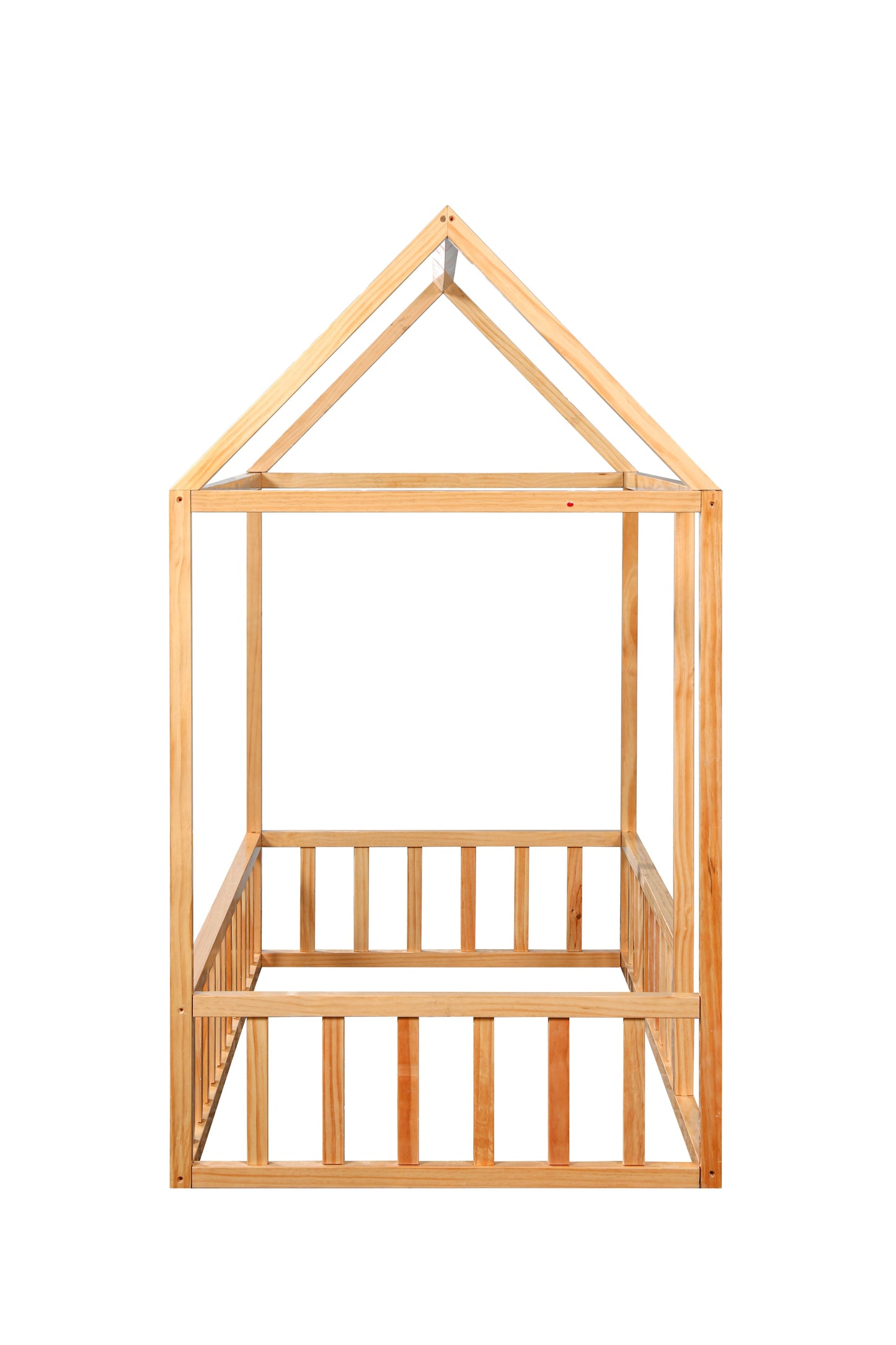 Montessori House Bed with Rails - 2MamaBees - Little Red General Store
