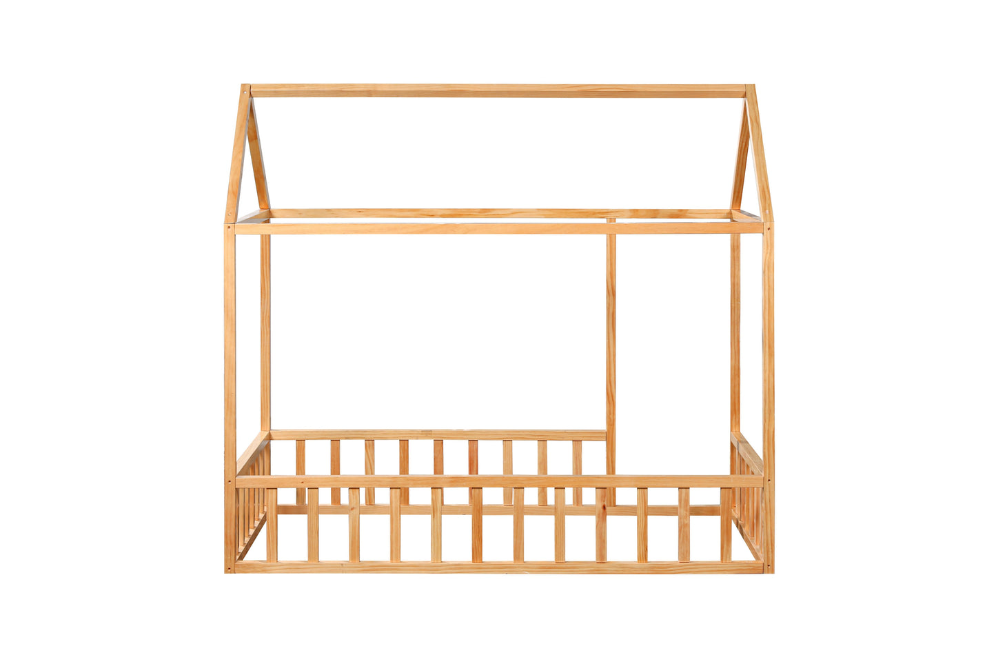 Montessori House Bed with Rails - 2MamaBees - Little Red General Store