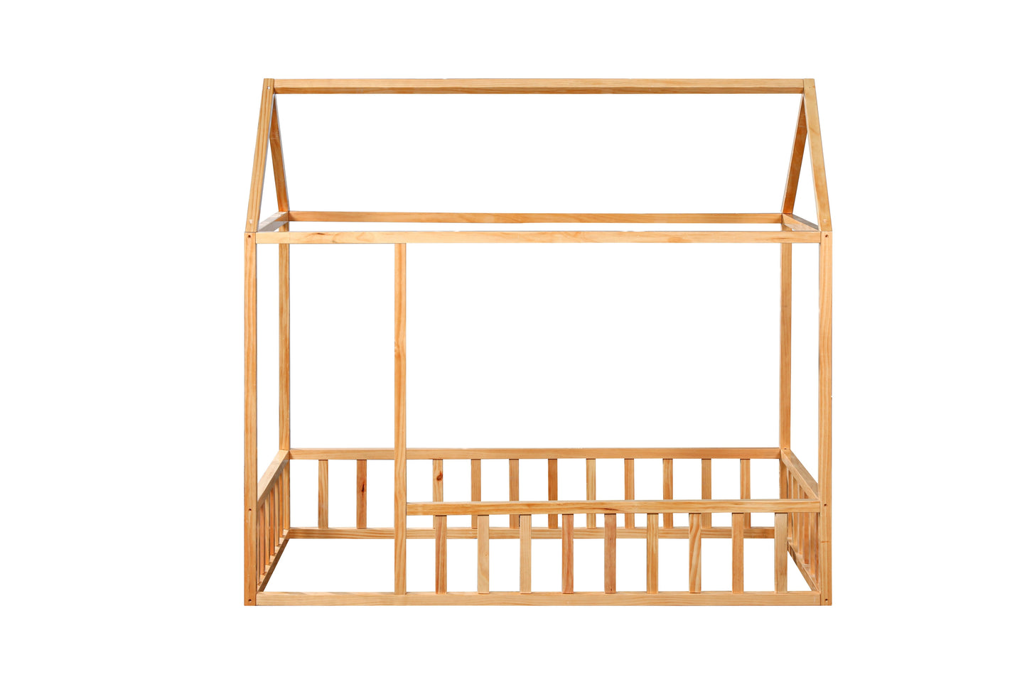 Montessori House Bed with Rails - 2MamaBees - Little Red General Store