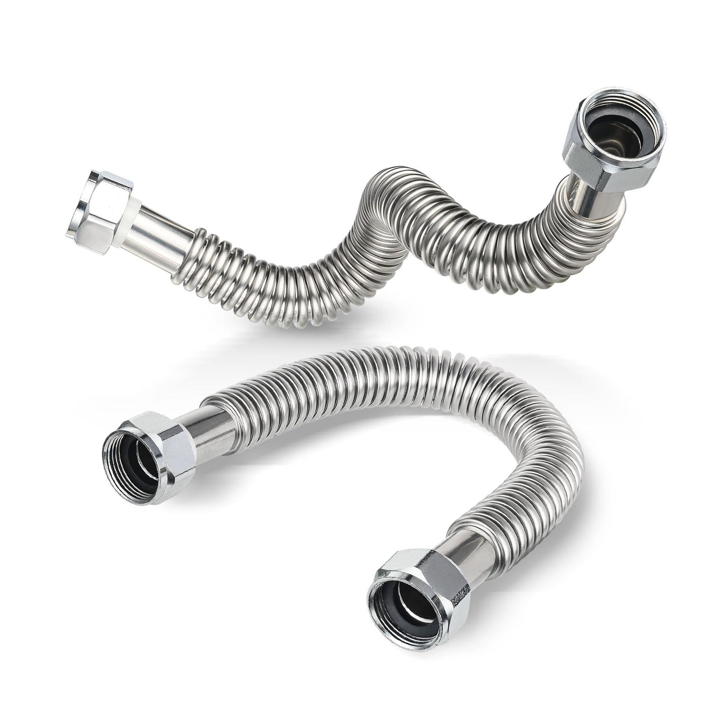 1" FIP x 1" FIP x 18" SS Corrugated Hose