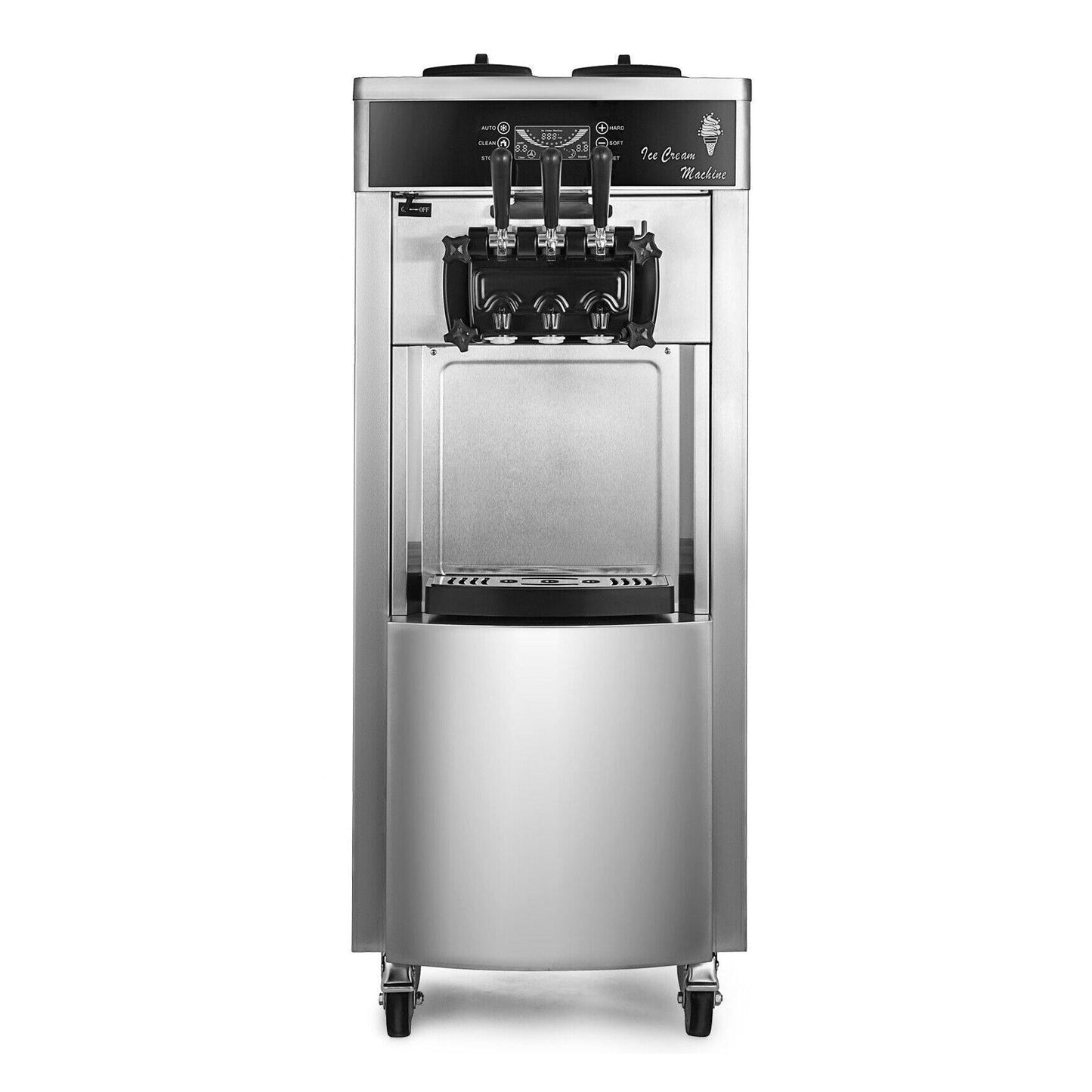 3 Flavor Commercial Stainless Steel Soft Serve Ice Cream & Frozen Yogurt Maker Machine (94825173)