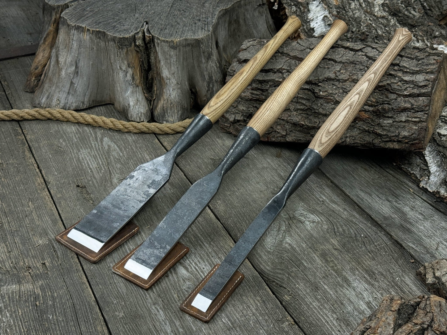 3-Piece Carpenters Slick Chisel Set