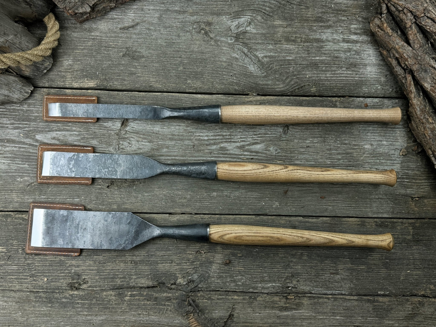3-Piece Carpenters Slick Chisel Set