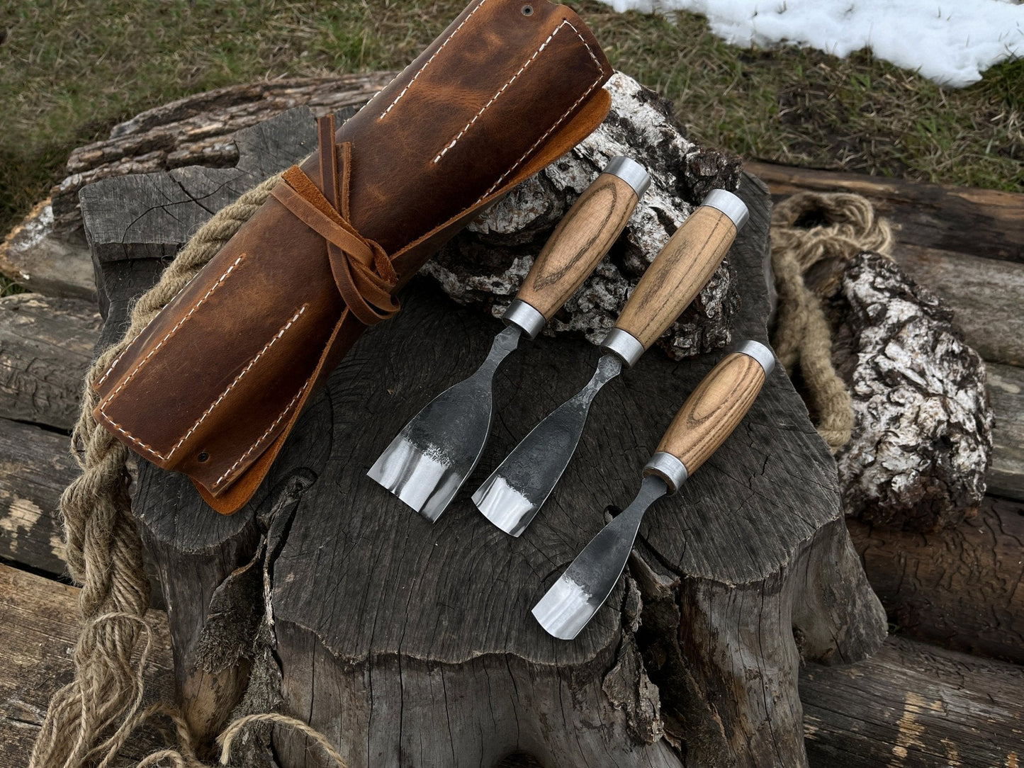 3-Piece Bent Gouge Set
