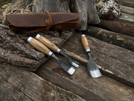 3-Piece Bent Gouge Set