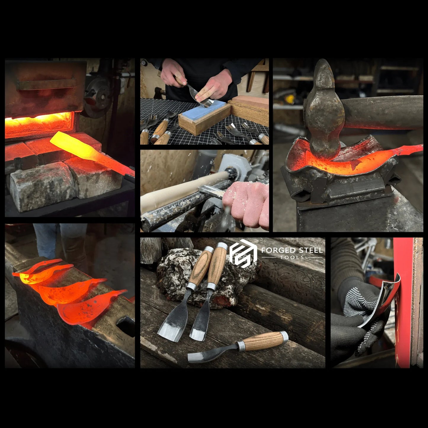3-Piece Bent Gouge Set