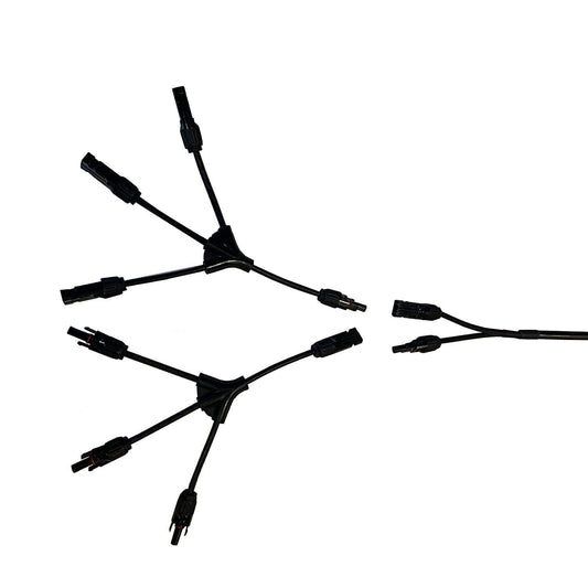 Nature's Generator 3-Way MC4 Branch Connectors