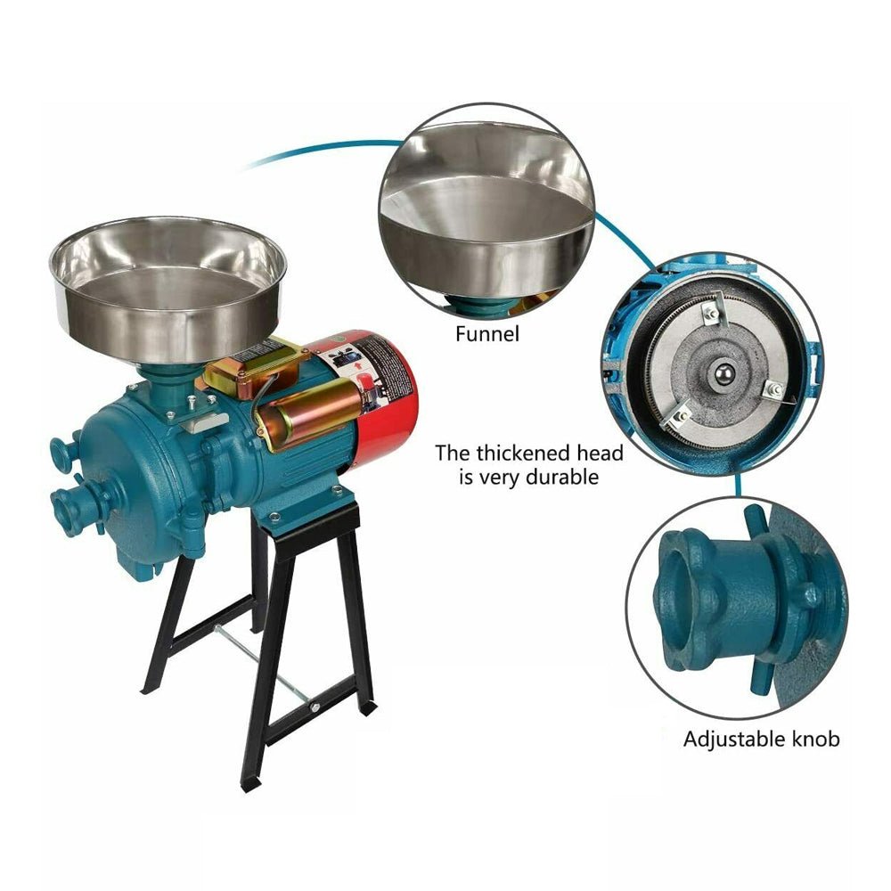 3000W Commercial Electric Corn Wheat Grain Mill Grinder (SAK91135)