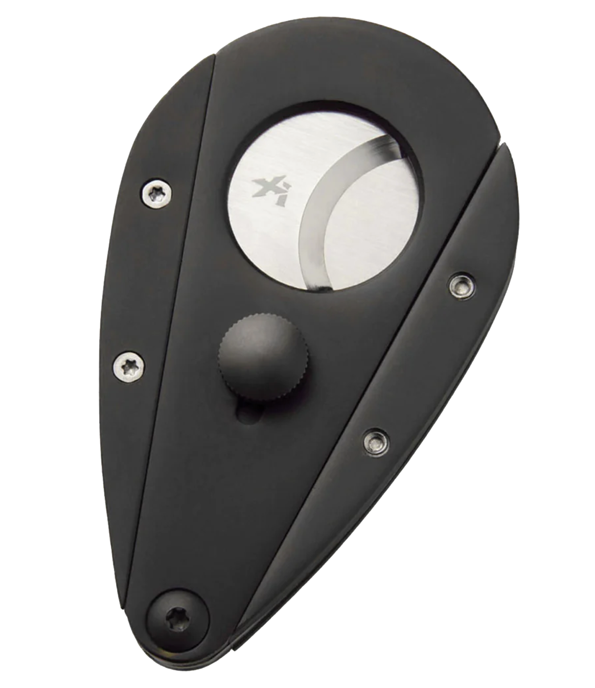 XIKAR® XI3 Stainless Steel Cigar Cutter - Titanium Black