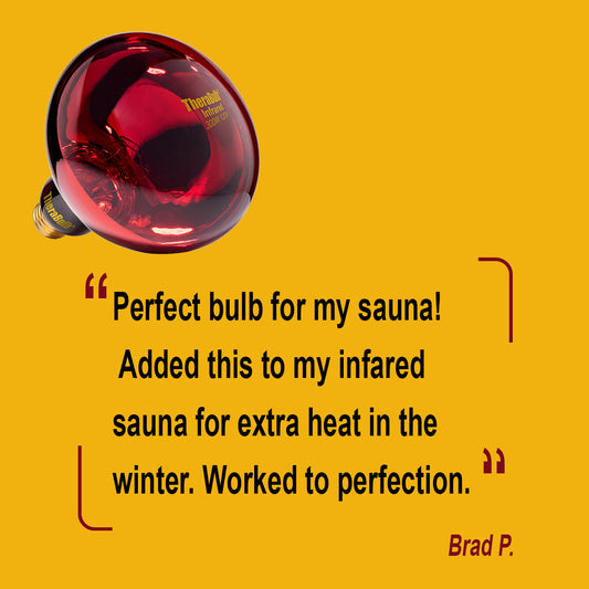 Near Infrared Bulb - 300 Watt  (240 Volt for Europe, Asia, Africa, Oceania)